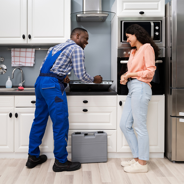 can you provide an estimate for cooktop repair before beginning any work in Blacklick Estates